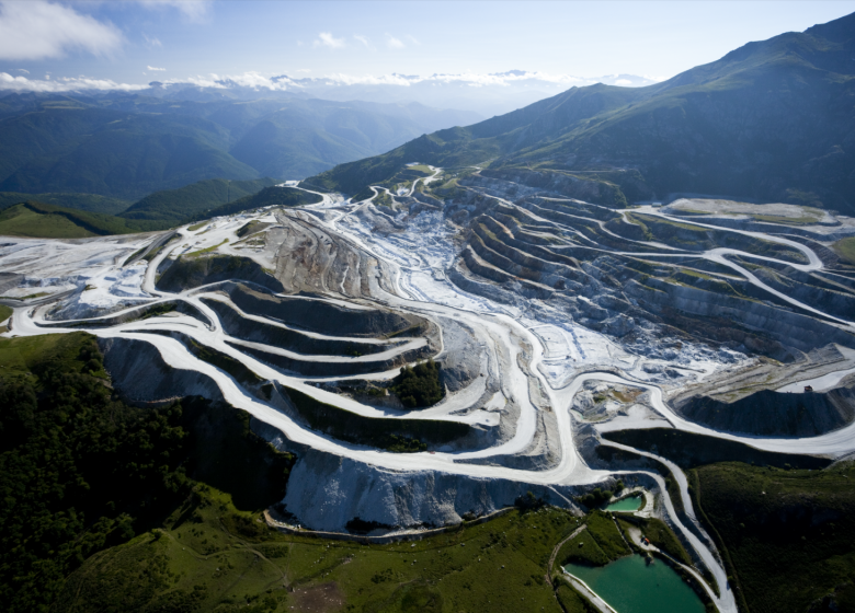 La plus grand carrière de Talc !